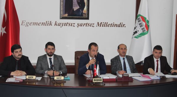 NİSAN AYI BELEDİYE MECLİS TOPLANTISI YAPILDI