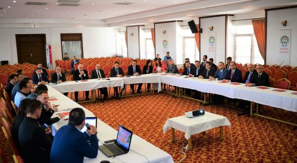 TURİZM MASTER PLANI TOPLANTISI YAPILDI