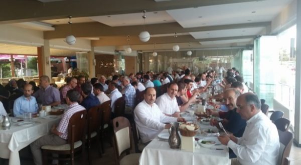 MÜFTÜ RAMAZAN TEKİN’E VEDA YEMEĞİ DÜZENLENDİ