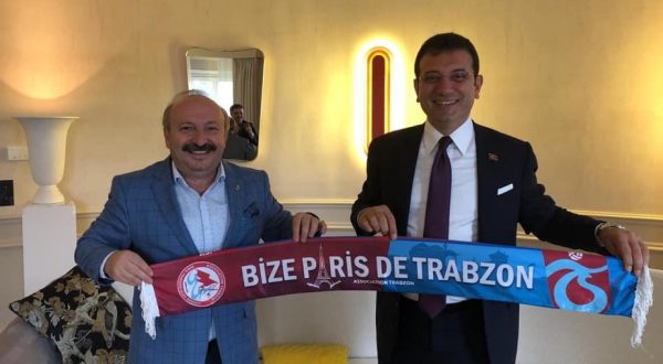 İMAMOĞLU PARİS TRABZONLULAR DERNEĞİNİ ZİYARET ETTİ