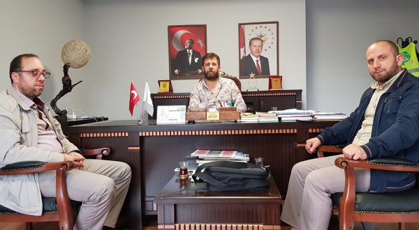 YENİDEN REFAH PARTİSİ AKÇAABAT YEŞİLAYI ZİYARET ETTİ