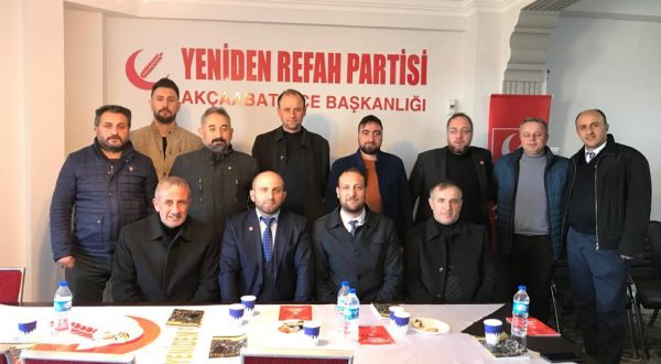 YENİDEN REFAH AKÇAABAT İYİ PARTİYİ MİSAFİR ETTİ