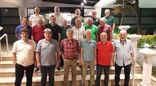 Akçaabat Sebatspor’un Efsane Futbolcuları Yemekte Bir Araya Geldi