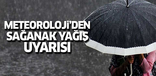 METEOROLOJİ UYARDI! ŞİDDETLİ YAĞIŞ GELİYOR