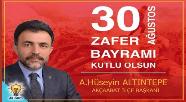 Altıntepe’den 30 Ağustos Mesajı